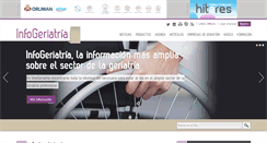Desktop Screenshot of infogeriatria.com